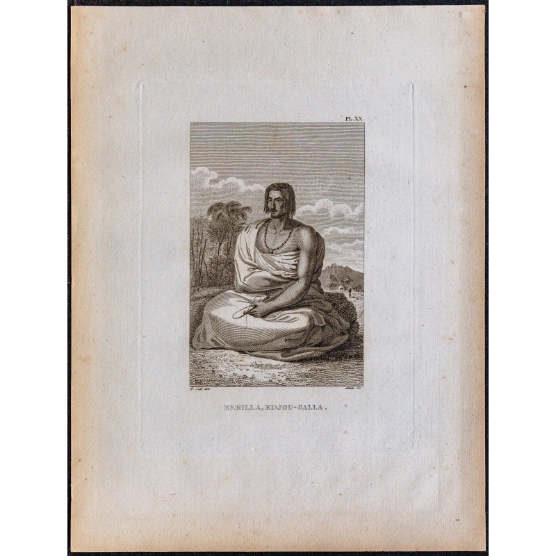 1816 - Berilla, Edjou Galla (Abyssinie - Éthiopie) 
