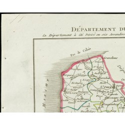 Gravure de 1802 - Département du Pas De Calais - 2