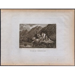 1816 - Chasse de l'hippopotame (Abyssinie / Éthiopie) 