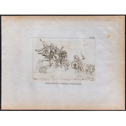 1816 - Scène de guerriers abyssins 