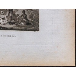 1816 - Abyssiniens en repos 