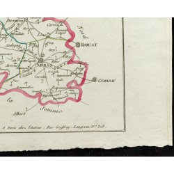 Gravure de 1802 - Département du Pas De Calais - 5