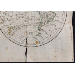 1828 - Mappe-Monde en deux hémisphères 