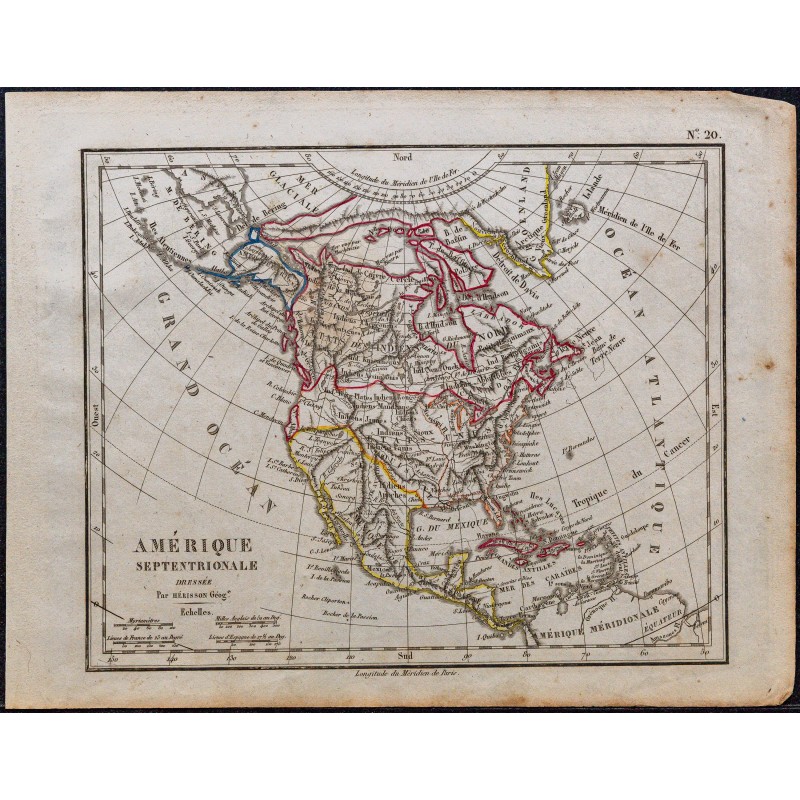 1828 - Amérique du Nord 