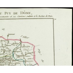 Gravure de 1802 - Département du Puy de Dôme - 3