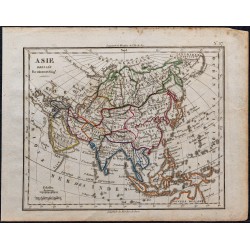 1828 - Carte de l'Asie 