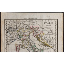 1828 - Carte de l'Italie 