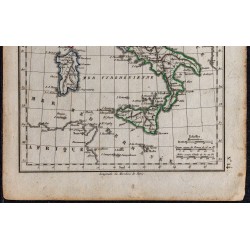 1828 - Carte de l'Italie 