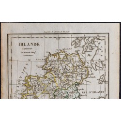 1828 - Carte de l'Irlande 