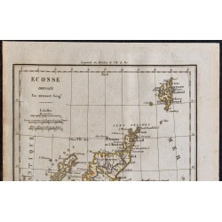 1828 - Carte de l'Écosse 