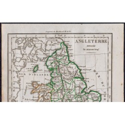 1828 - Carte de l'Angleterre 
