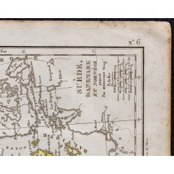 1828 - Carte de la Scandinavie 