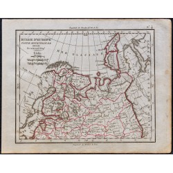 1828 - Russie d'Europe septentrionale 