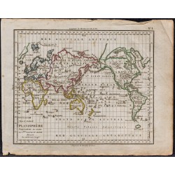 1828 - Planisphère 