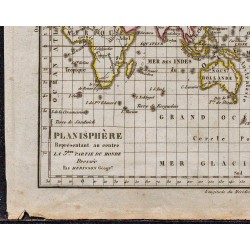 1828 - Planisphère 
