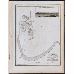 1816 - Baie d'Arkiko et port de Massouah (Massawa, Érythrée) 