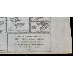 1791 - Cartes des Isles Françoises 