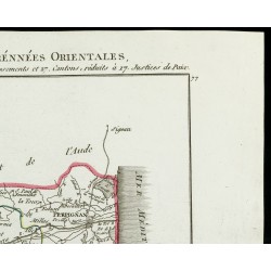 Gravure de 1802 - Département des Pyrénées Orientales - 3