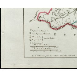 Gravure de 1802 - Département des Pyrénées Orientales - 4