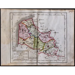 1791 - Carte du Pas-de-Calais 