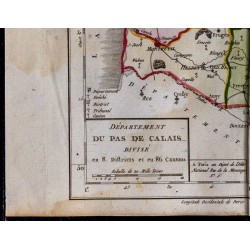 1791 - Carte du Pas-de-Calais 