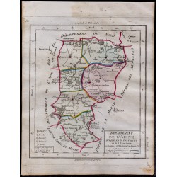 1791 - Carte de l'Aisne 