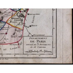 1791 - Carte de la Seine-et-Oise 