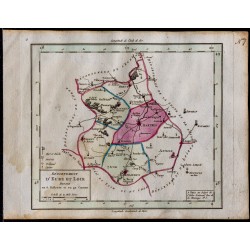 1791 - Carte d'Eure-et-Loir 