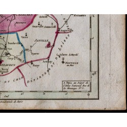 1791 - Carte d'Eure-et-Loir 