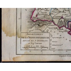 1791 - Carte Seine-Inférieure 