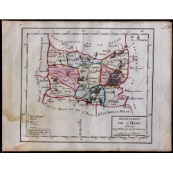 1791 - Carte de l'Oise 