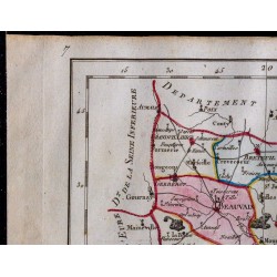 1791 - Carte de l'Oise 