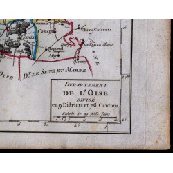 1791 - Carte de l'Oise 