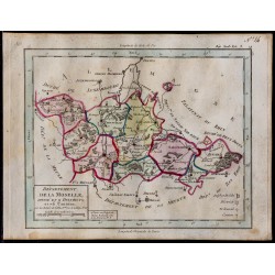 1791 - Carte de la Moselle 