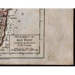 1791 - Carte du Bas-Rhin 