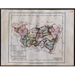 1791 - Carte des Vosges 