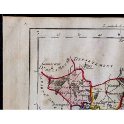 1791 - Carte des Vosges 