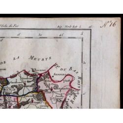 1791 - Carte des Vosges 