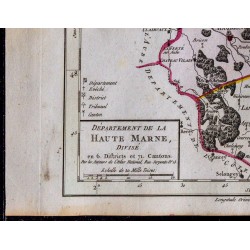 1791 - Carte de Haute-Marne 