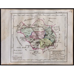 1791 - Carte de l'Aube 