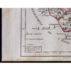 1791 - Carte de l'Aube 