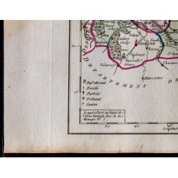 1791 - Carte de la Meurthe 