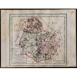 1791 - Carte de la Côte-d'Or 