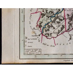 1791 - Carte de la Haute-Saône 
