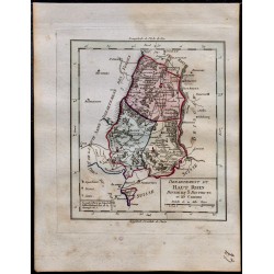 1791 - Carte du Haut-Rhin 