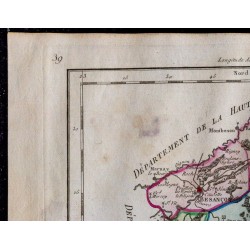 1791 - Carte du Doubs 