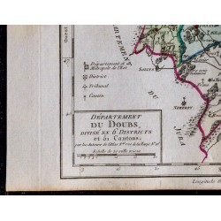 1791 - Carte du Doubs 