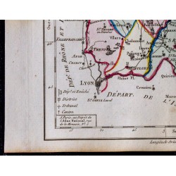 1791 - Carte de l'Ain 