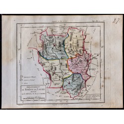 1791 - Carte du Rhône-et-Loire 