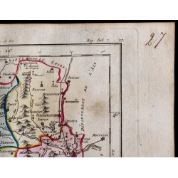 1791 - Carte du Rhône-et-Loire 